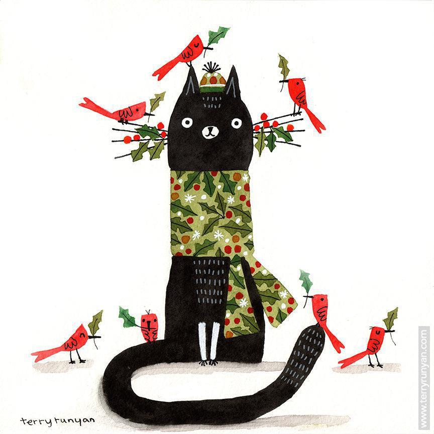 Holly Cat Perch!-Terry Runyan Creative