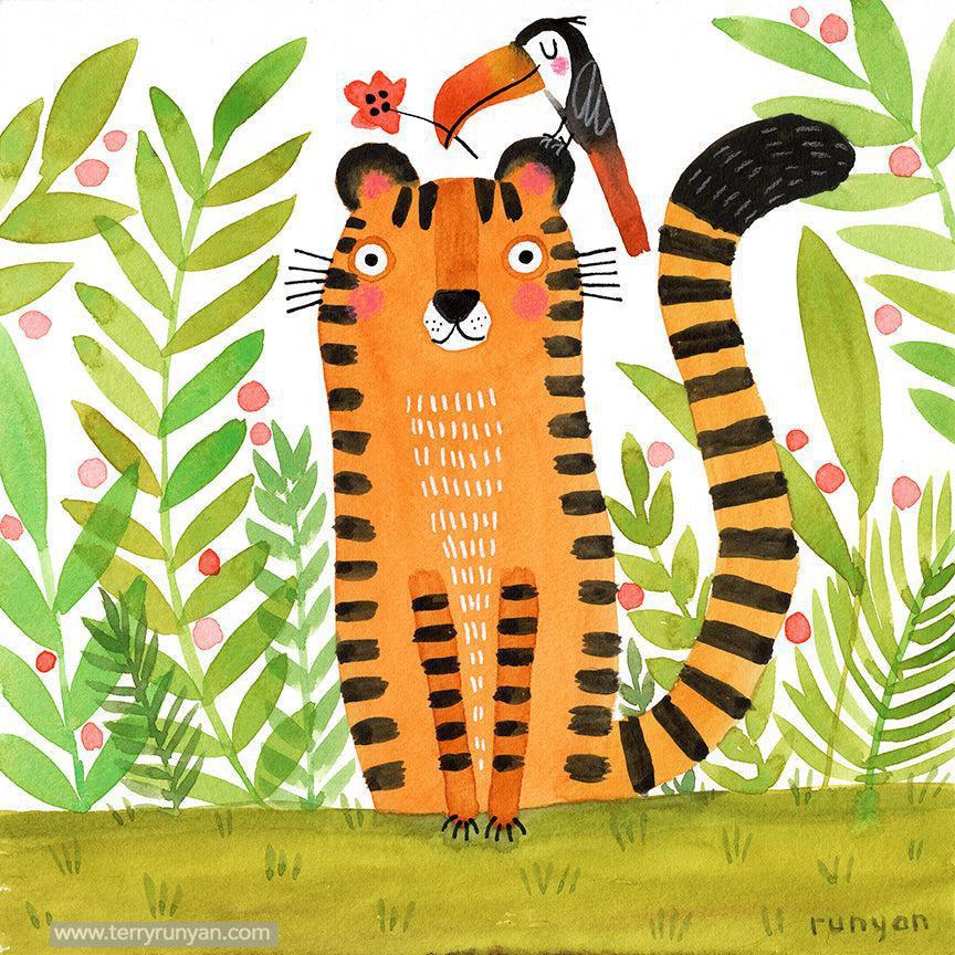 Tiger Love!-Terry Runyan Creative