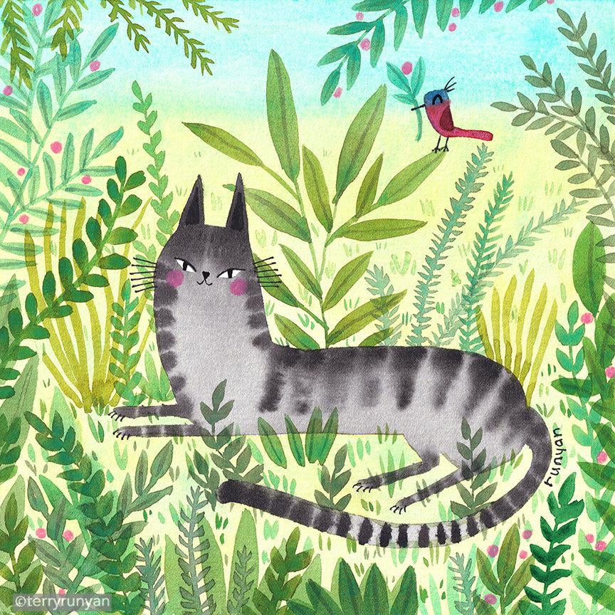 Tabby Nature!-Terry Runyan Creative