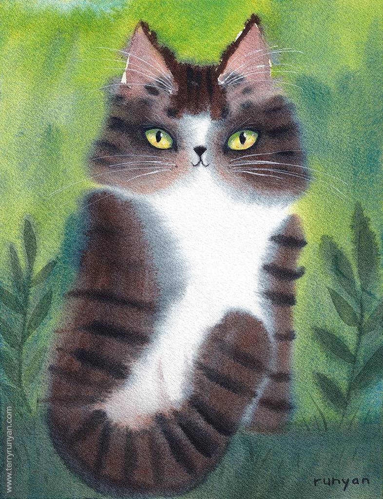 Tabby Floof!-Terry Runyan Creative