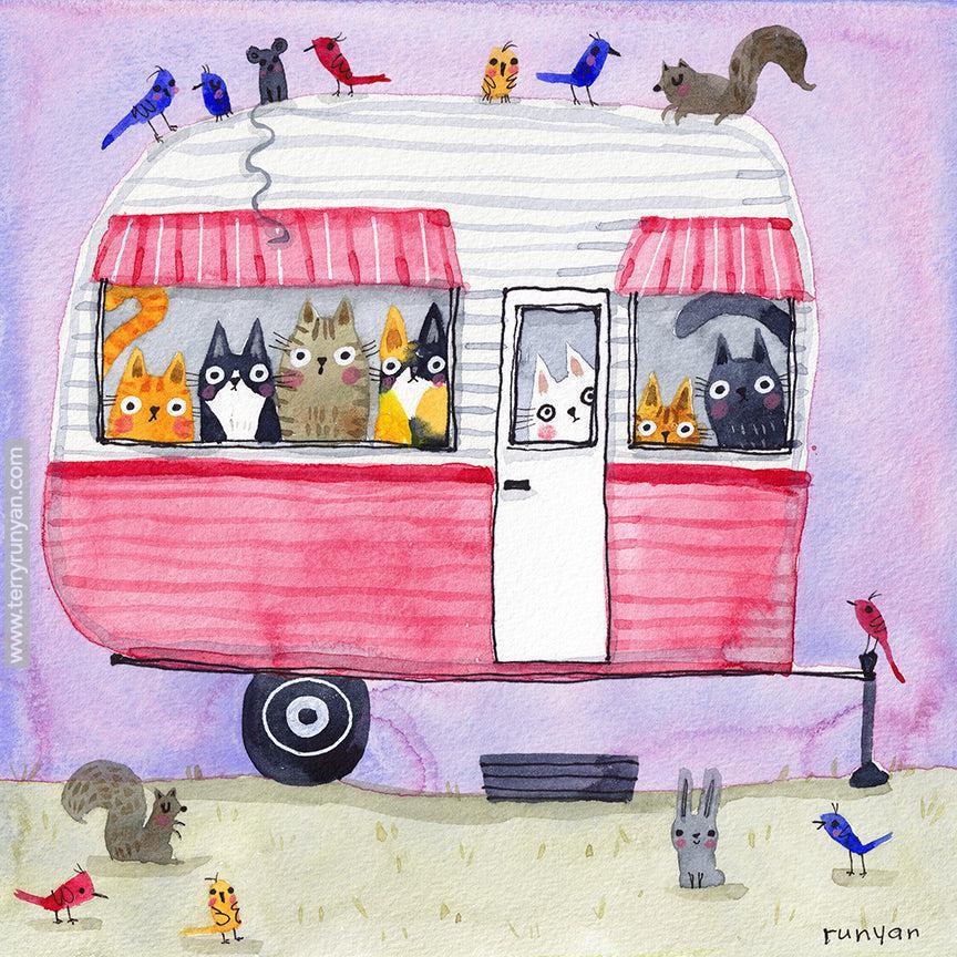 Cat Camper!-Terry Runyan Creative