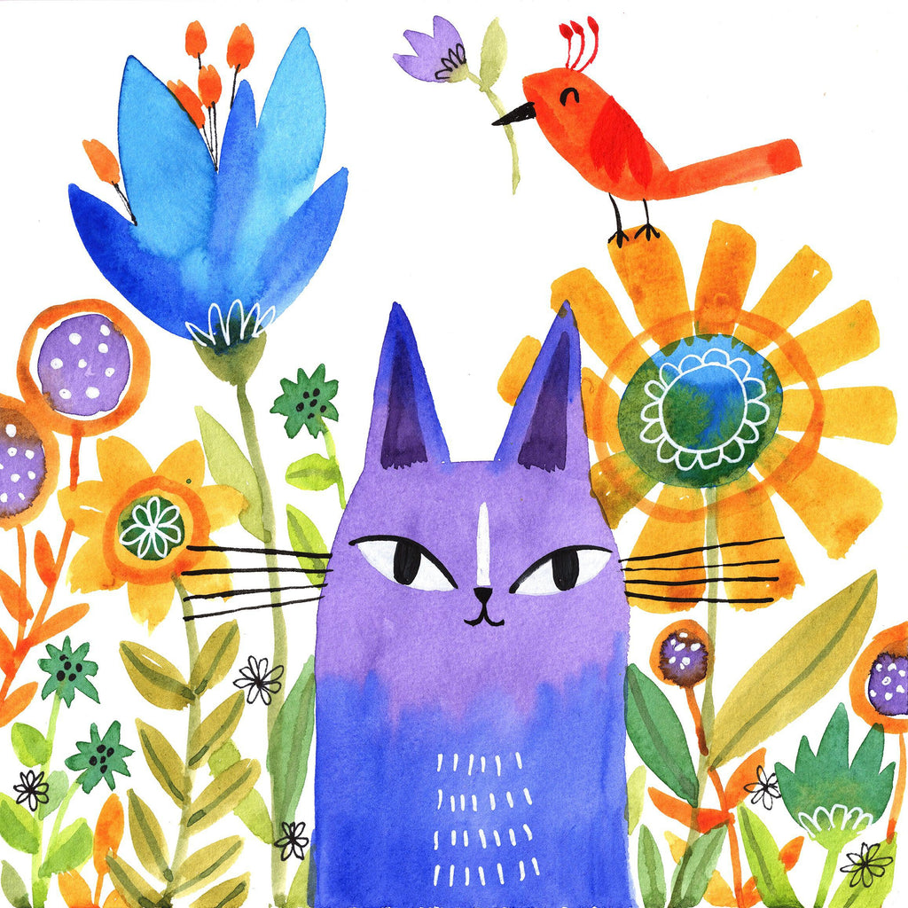 Purple Cat!-Terry Runyan Creative
