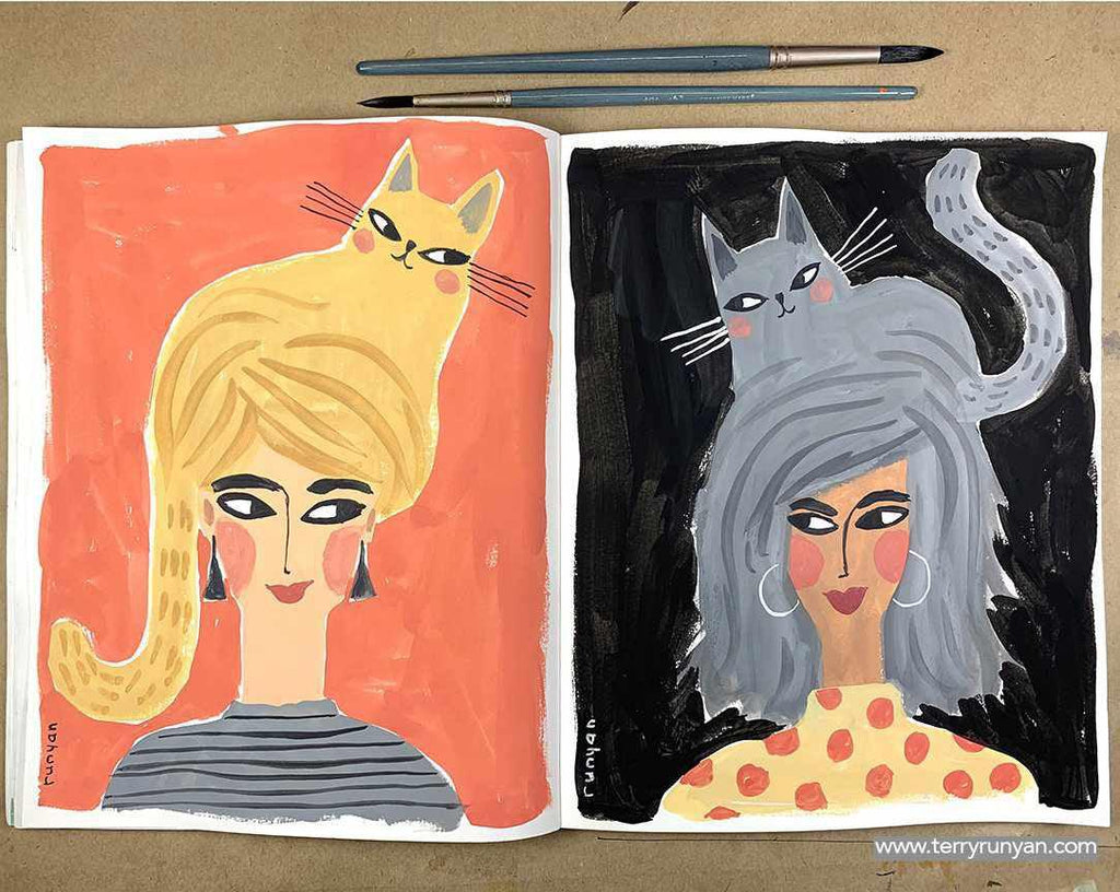 Double Cat Hat-Terry Runyan Creative