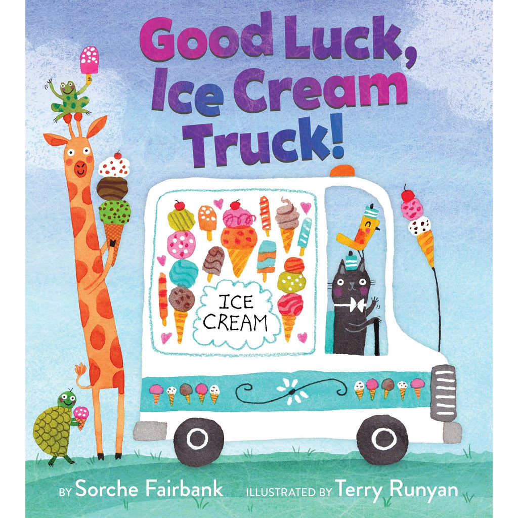 New Children's Book! Good Luck Ice Cream Truck!-Terry Runyan Creative