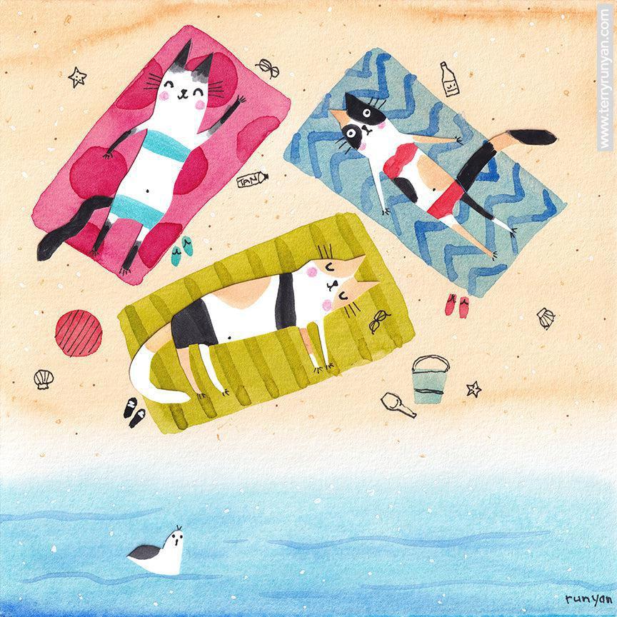 Beach Bums!-Terry Runyan Creative