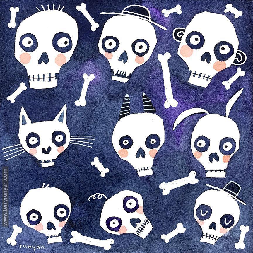 Skeletons!-Terry Runyan Creative