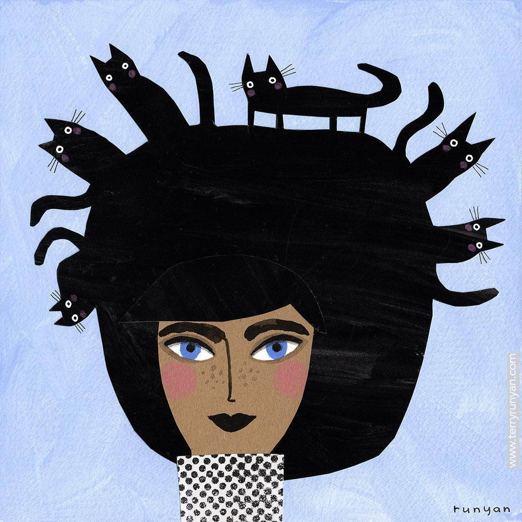 Black Cat Crown-Terry Runyan Creative