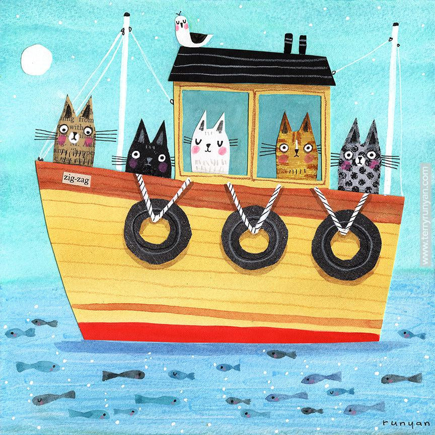 Fishing Expedition! 🐠-Terry Runyan Creative