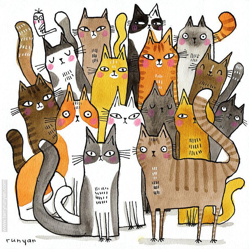 Cat Batch!-Terry Runyan Creative