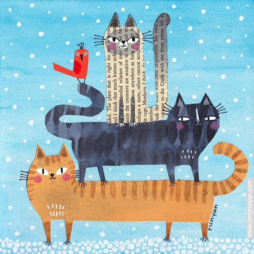 Winter Snow Cats – Terry Runyan Creative