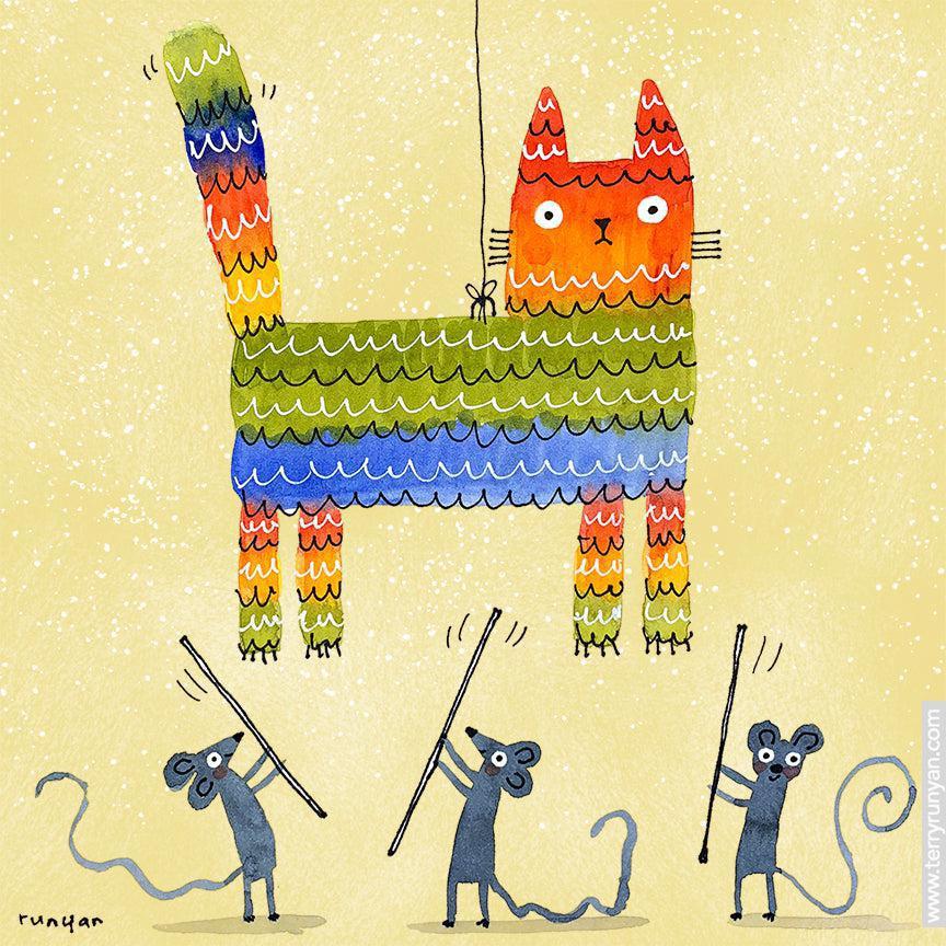 Piñata Cat!-Terry Runyan Creative