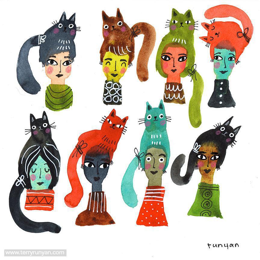 Cattytails!-Terry Runyan Creative