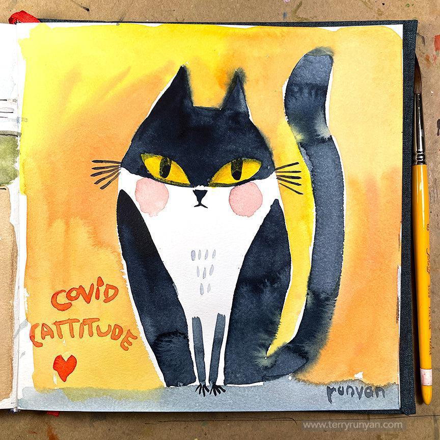 Covid Cattitude-Terry Runyan Creative